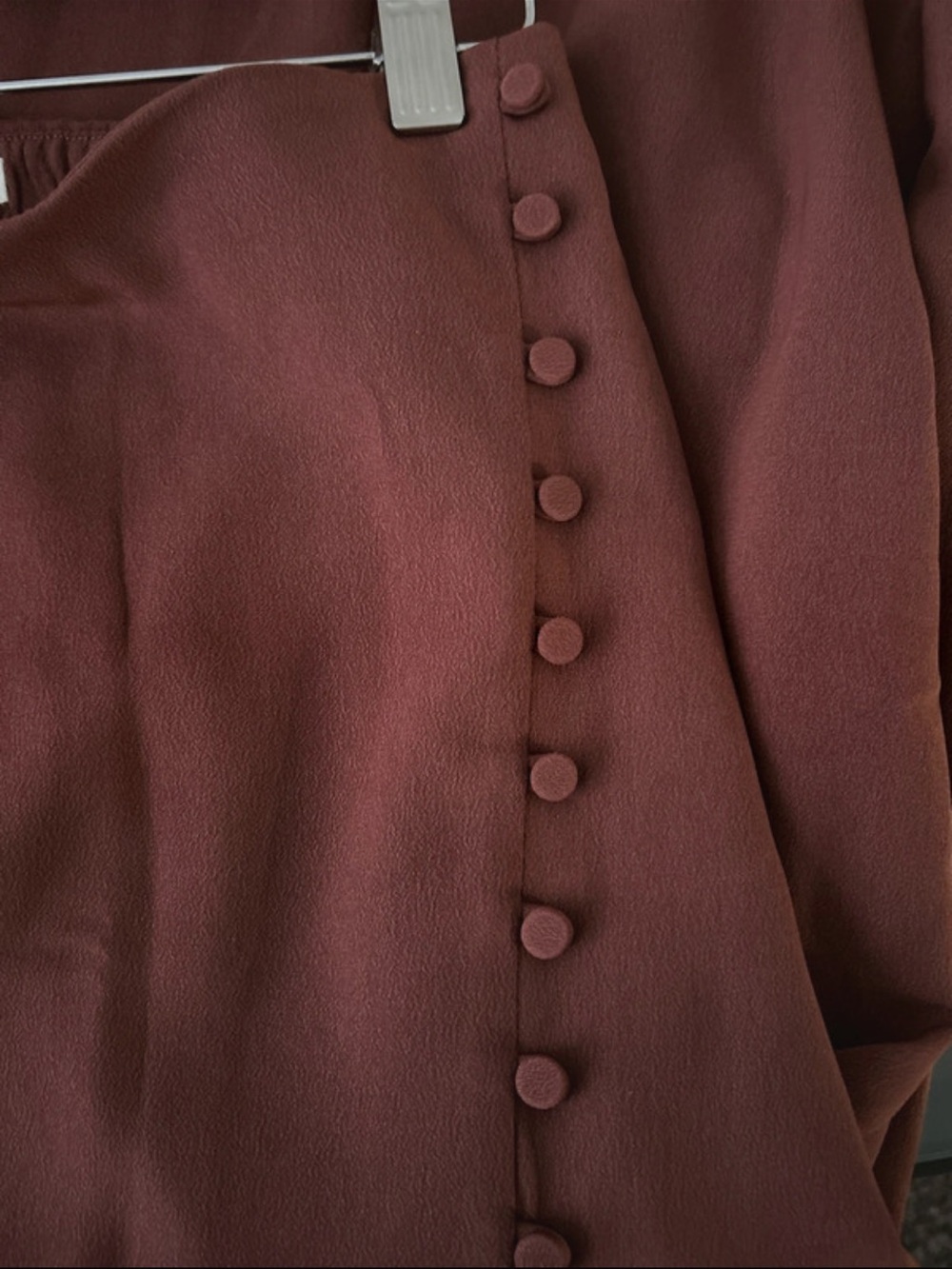 Abercrombie & Fitch Brown Midi Skirt - Picture 4 of 4
